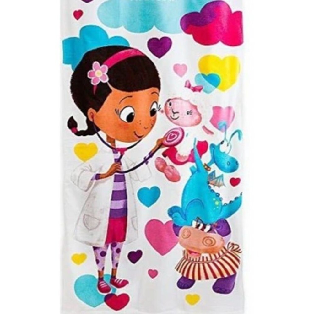 Disney Store Doc McStuffins Beach Towel 30 x 60